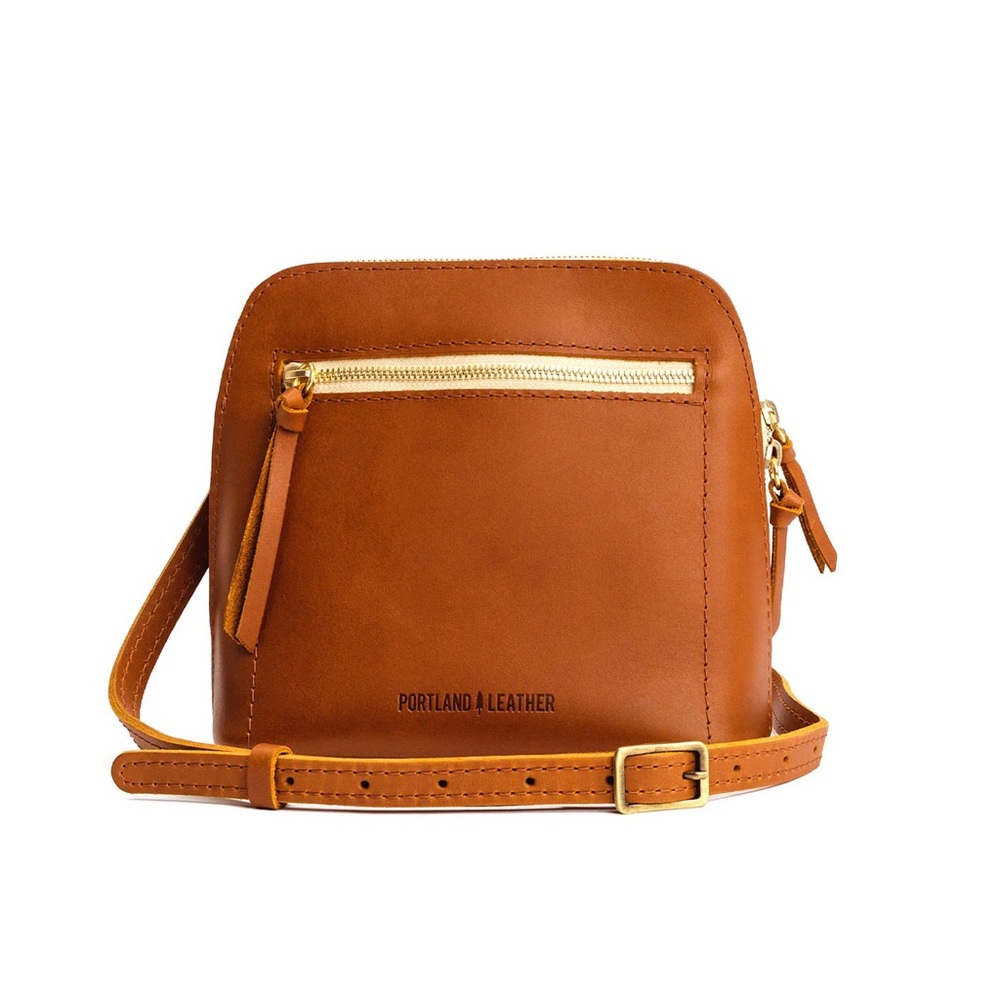 Portland Leather Almost Perfect The Luna Bag Honey - Large!